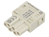 Conector Modular Mamă Han-Modular 6 PIN 16A 500V