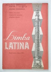 LIMBA LATINA , MANUAL PENTRU CLASA A VIII -A de VIORICA BALAIANU ...CICERONE POGHIRC , 1993
