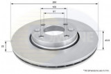 Disc frana DACIA LOGAN Pick-up (US) (2008 - 2016) COMLINE ADC0266V