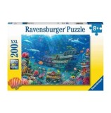 Puzzle Comoara subacvatica, 200 piese, Ravensburger
