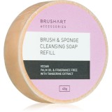 BrushArt Accessories Brush &amp; Sponge cleansing soap sapun pentru curatare pentru pensule cosmetice Refill 40 g