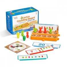 Joc matematic - Mini gradina cu cactusi PlayLearn Toys foto