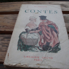 La Fontaine - Contes et Nouvelles - in franceza - interbelica