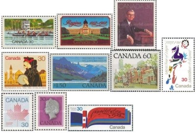 Canada 1982 - aniversari, neuzate foto