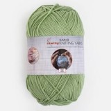 Fir de Tricotat Verde Menta, 50g, 165m, Mosor, CMCLASS