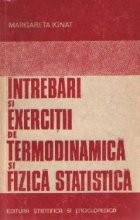 Intrebari si exercitii de Termodinamica si Fizica statistica foto