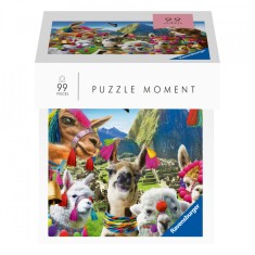 Puzzle Lama, 99 Piese foto