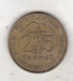 Bnk mnd Africa de Vest franceza - Togo - 25 franci 1957