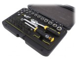 Set Chei Tubulare 1/4, 36 Buc.
