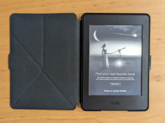 Amazon Kindle PaperWhite Wifi 7th Generatia 7 + Husa Magnetica + Cablu Tableta foto