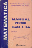 AS - MATEMATICA - MANUAL PENTRU CLASA A IX-A