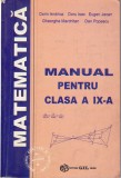 AS - MATEMATICA - MANUAL PENTRU CLASA A IX-A, Clasa 9