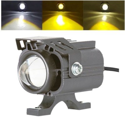 Led Lumini Motociclete Far Lampa Ceata Spoturi Intermitent inalte Alb Galben foto