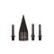 Set burghiu tip melc pentru lemn, 3 adaptoare, 42 mm, Keltin K02397