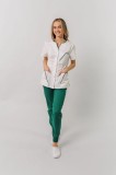 Bluză medicală Irina M 503 - Verde Padure