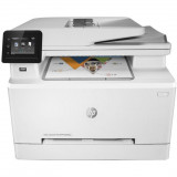 Multifunctional laser color HP LaserJet Pro M283fdw, Retea, Wireless, Duplex, ADF, format A4