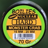 Boilies Claumar Fishmeal Nuclear Hard Monster Crab 70 GR 16-20 MM