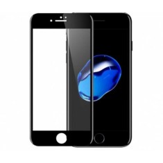 Folie sticla curbata iPhone 6 PLUS / 6S PLUS pentru tot ecranul (Full Cover) curbata 3D, Neagra