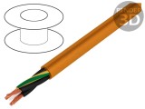 Cablu motor chainflex CF885 4G4mm2 PVC portocaliu