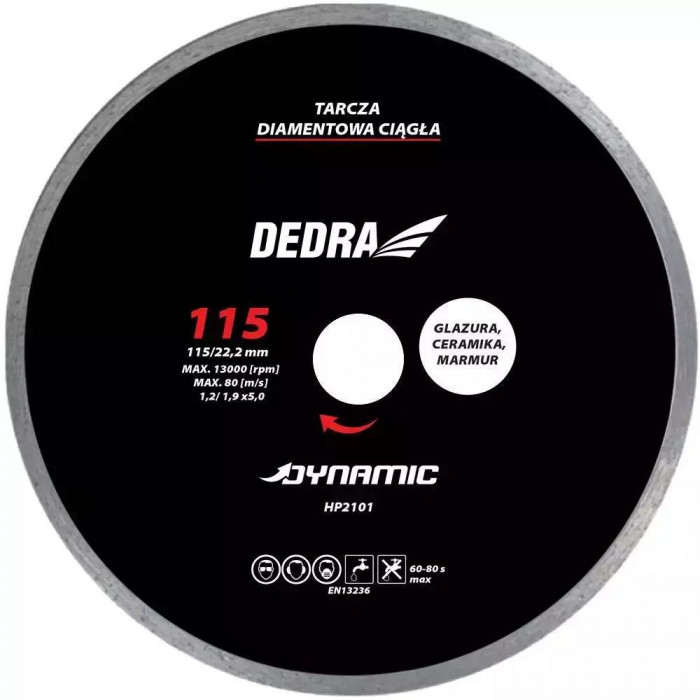 Disc diamantat 180/25,4mm dynamic