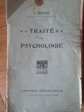 Traite De Psychologie - J. Segond ,307273