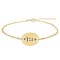 Master - Bratara personalizata absolvire To teach is to love din argint 925 placat cu aur galben 24K