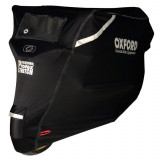 Husa moto Oxford Protex Premium Stretch Fit, negru/gri, marime XL