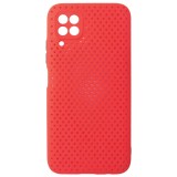 Husa silicon Breath rosie pentru Huawei P40 Lite