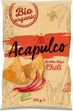 Chips cu Chilli Tortilla Bio Acapulco 125gr