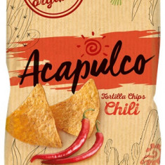 Chips cu Chilli Tortilla Bio Acapulco 125gr