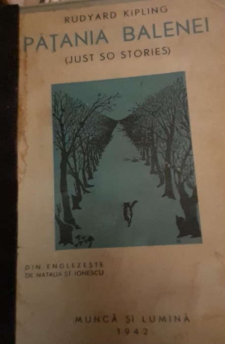 PATANIA BALENEI Rudyard Kipling Just so stories 1942