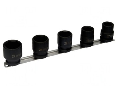 Set Chei Tubulare cu Impact 1/2&amp;quot; 5 Buc. foto
