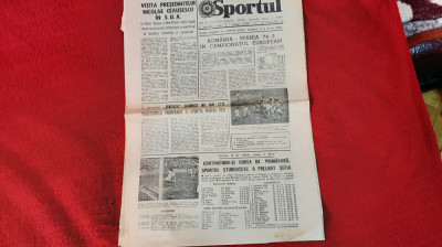 Ziar Sportul 17 04 1978 foto