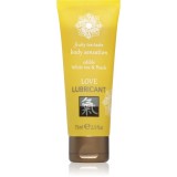 HOT Shiatsu Love gel lubrifiant cu aromă White Tea &amp; Peach 75 ml
