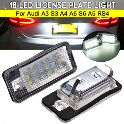 Set Lampi Numar Inmatriculare Led Nty Audi A8 4E2, 4E8 2002-2010 ELP-AU-000 foto