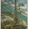 Franţa, Paris, Turnul Eiffel, carte poştală ilustrată, circ. &icirc;n Rom&acirc;nia, 1998