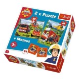 PUZZLE TREFL 2IN1 MEMO POMPIERII IN ACTIUNE