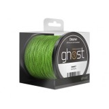 Fir textil multifilar Delphin GHOST 4+1 600 m, PE+PES, verde 0.16 mm