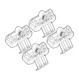 Kit montaj bare plafon C131 pentru Nissan Juke 2010-2019