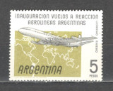 Argentina.1959 Posta aeriana-Inaugurarea companiei aeriene AEROLINEAS GA.252, Nestampilat