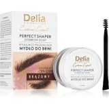 Delia Cosmetics Eyebrow Expert ceară de fixare pentru spr&acirc;ncene culoare Brown 10 ml