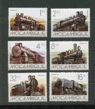 Mozambic 1983 - Locomotive, serie neuzata