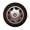 Set 4 Capace Roti VW R15 Argintii, Plastic Flexibil, Fixare Sigura, Compatibil VW LT, Sprinter