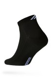 Șosete scurte de bumbac, DiWaRi Active 018, Negru, 27 (42-43)
