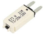 Siguranță resetabilă auto MINI 25A 28VDC GLOSO