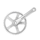 Pedalier Prowheel, 46T 3/32, brat 170mm, aluminiu, ax patrat, OEM Cod:45408SSKRM
