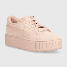 Puma pantofi Karmen culoarea roz 384614