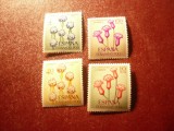 Serie Fernando Poo colonie spaniola 1967 Flora ,4 valori