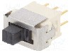 Intrerupator glisant, 2 pozitii, DPDT, ON-ON, C&amp;K - ES21MCBE