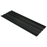 vidaXL Panou de acoperiș 12 pcs Antracit 129 x 45 cm Oțel galvanizat 42047075